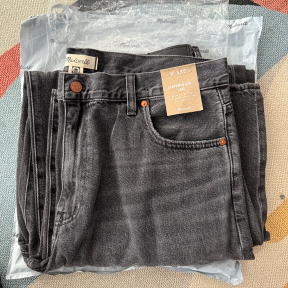 NWT Madewell The Tall Superwide-Leg Jeans - Picture 3 of 3